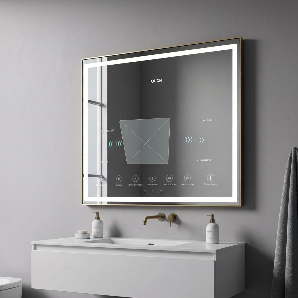 Vanity Mirrors with Display